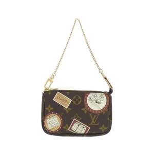 LOUIS VUITTON Brown Monogram Pochette Pouch